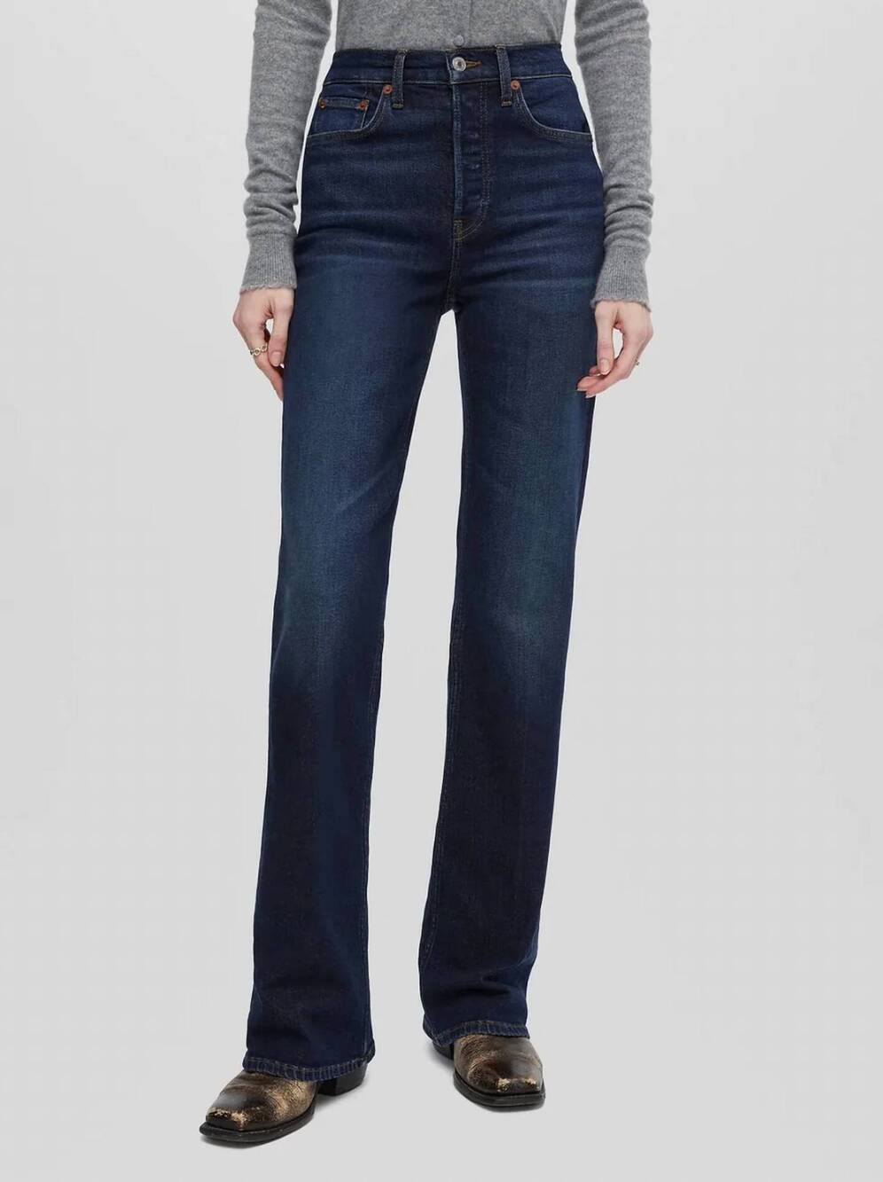 NEW RE/DONE 70s bootcut jeans in barely worn
